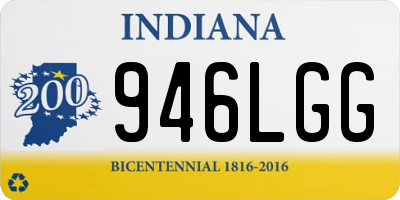 IN license plate 946LGG