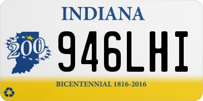 IN license plate 946LHI