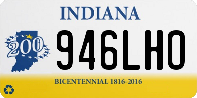 IN license plate 946LHO