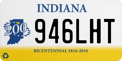 IN license plate 946LHT