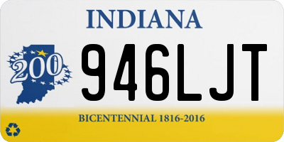 IN license plate 946LJT