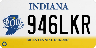IN license plate 946LKR