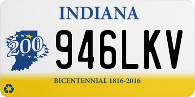 IN license plate 946LKV