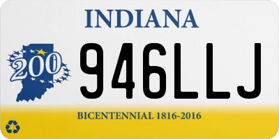 IN license plate 946LLJ