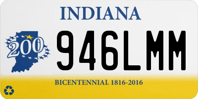 IN license plate 946LMM