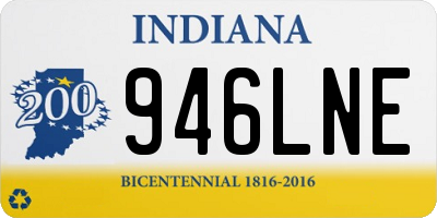 IN license plate 946LNE