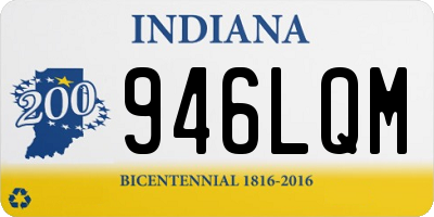 IN license plate 946LQM