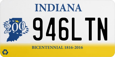 IN license plate 946LTN
