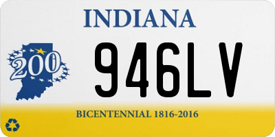 IN license plate 946LV