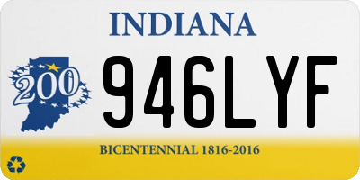IN license plate 946LYF