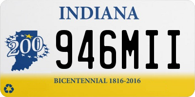 IN license plate 946MII