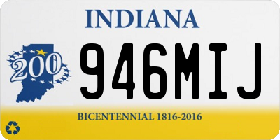 IN license plate 946MIJ