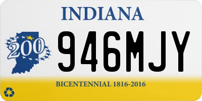 IN license plate 946MJY