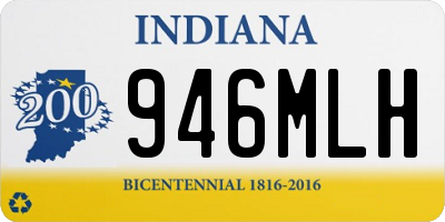 IN license plate 946MLH