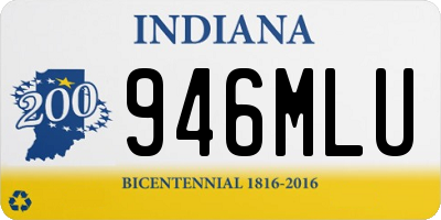 IN license plate 946MLU