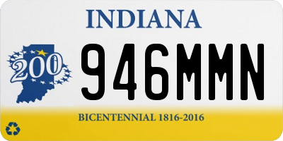 IN license plate 946MMN