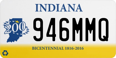 IN license plate 946MMQ