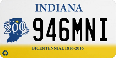 IN license plate 946MNI