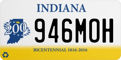 IN license plate 946MOH