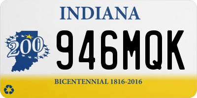 IN license plate 946MQK