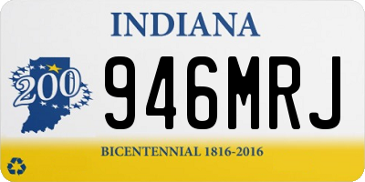 IN license plate 946MRJ
