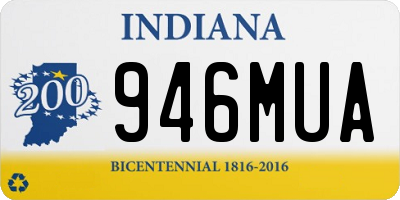 IN license plate 946MUA