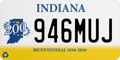 IN license plate 946MUJ