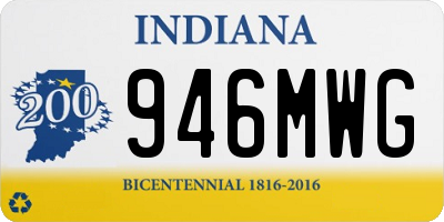 IN license plate 946MWG