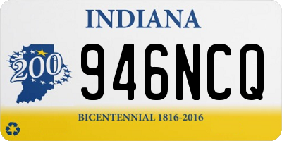 IN license plate 946NCQ