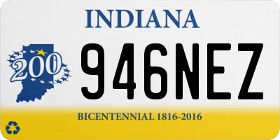 IN license plate 946NEZ