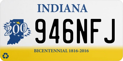 IN license plate 946NFJ