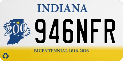 IN license plate 946NFR