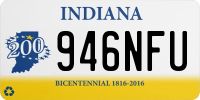 IN license plate 946NFU