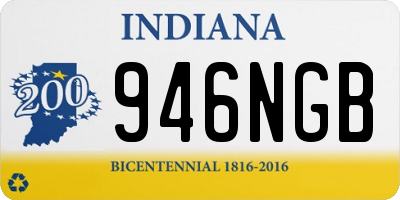 IN license plate 946NGB