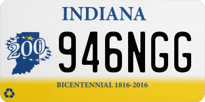 IN license plate 946NGG