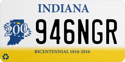 IN license plate 946NGR