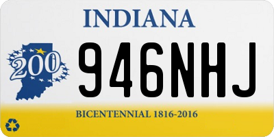 IN license plate 946NHJ