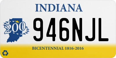 IN license plate 946NJL