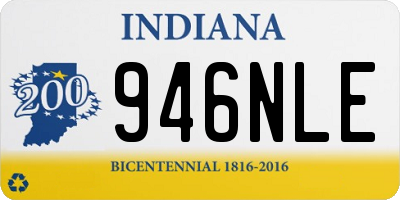 IN license plate 946NLE