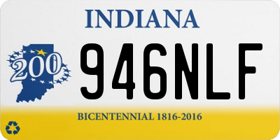 IN license plate 946NLF