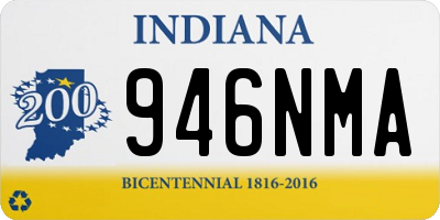 IN license plate 946NMA