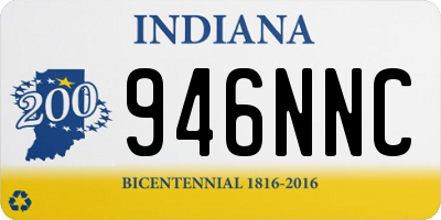 IN license plate 946NNC