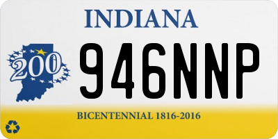 IN license plate 946NNP