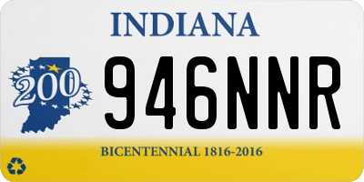 IN license plate 946NNR