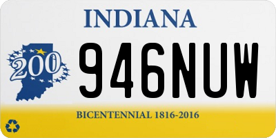 IN license plate 946NUW