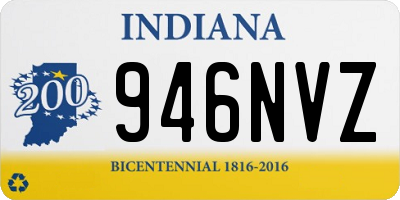 IN license plate 946NVZ