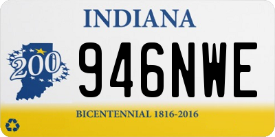 IN license plate 946NWE