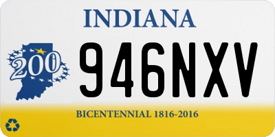 IN license plate 946NXV