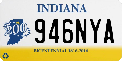 IN license plate 946NYA