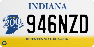 IN license plate 946NZD